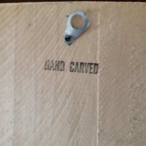 Jonathan Jones Wood Carvings Hand Carved Cardinal Bird Male Female Pair 2pc Vtg - Picture 9 of 16